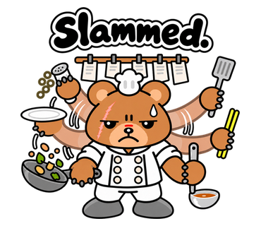 Slammed.