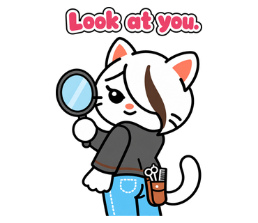 Look at you.